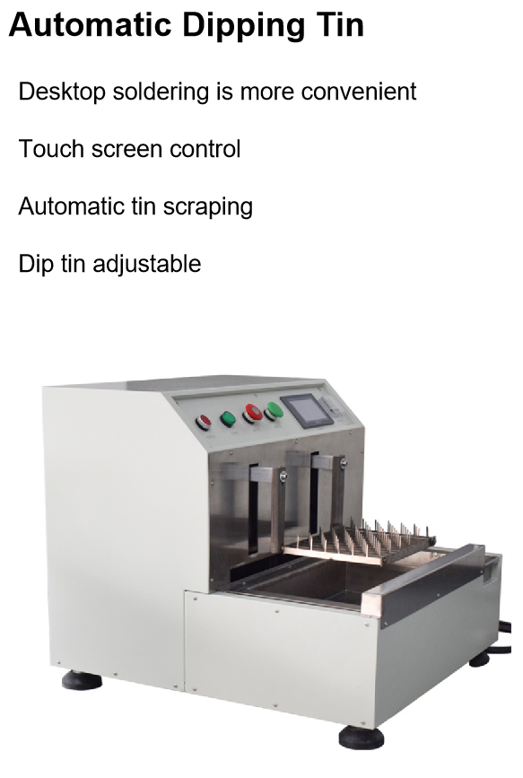 Mini Desktop Wave Soldering Equipment HXT-ZD4530T DIP Production Line Equipment