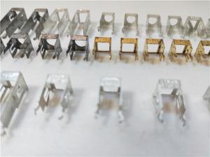 Four Cavities Sheet Metal Bending Dies Remote Control Interface Connector 0.2mm Thickness