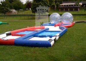 Best Welded Funny Outdoor Inflatable Toys Inflatable Zorb Ball Race Ramp wholesale