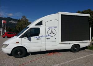 China Waterproof Outdoor Advertising Led Display Mobile Board Advertising Trailer P6 P8 P10 on sale