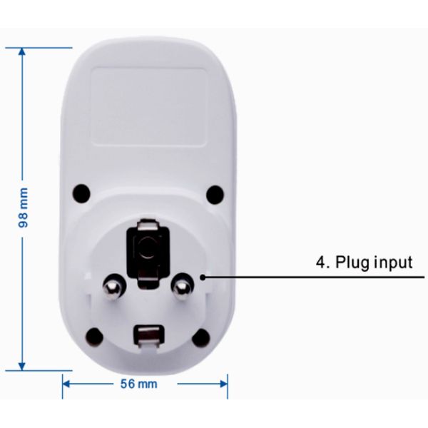 Multifunction Wifi Smart Plug Outlet Remote Control Socket With European Energy Monitor