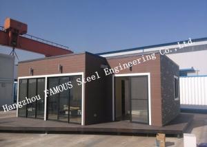 Best European Style Modular Prefab Container House For Accommodation , Quick Assembly wholesale