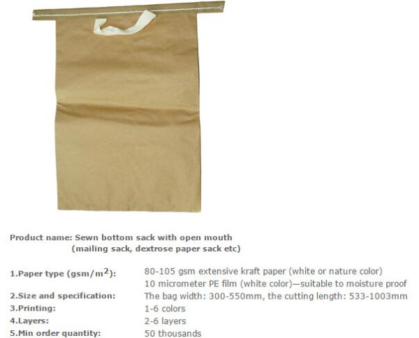 Cheap Multiwall paper sack, Medicine packing bag, Maltitol crystal packing bag, Mail paper bag, Grain packing sacks for sale