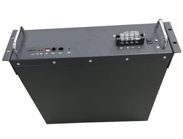 Cheap High Efficiency Lithium Iron Battery Pack RS485 And RS232 For Power Back Up for sale