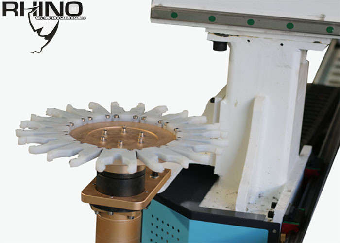 Wood Foam PE cnc milling machine ATC CNC Router with linear automatic tool changer