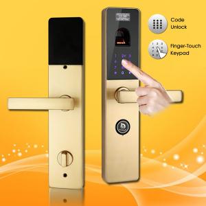 Best Finger-Touch Password and Biometric Fingerprint Door Lock with Handle Direction Reversible wholesale