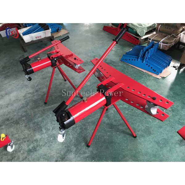 Portable Hydraulic Pipe Bender 20-Ton Force Compact Design For Job Site Use​
