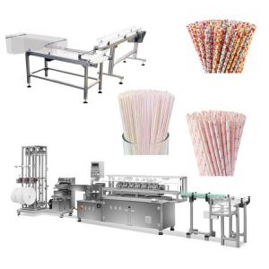 Best Fast Speed Natural CNC Straight Paper Straw Machines 100m/Min wholesale