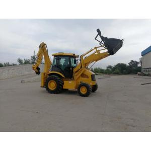 Four Wheel Drive Compact Backhoe Loader 8200kg Front Loader Backhoe