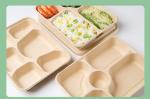 One Time Use Dinner Plate Biodegradable Food Containers Compostable