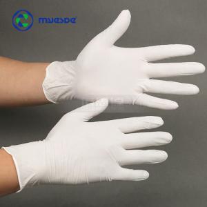 Best White Superior Cleanroom Nitrile Gloves Class 100/ISO 5 wholesale