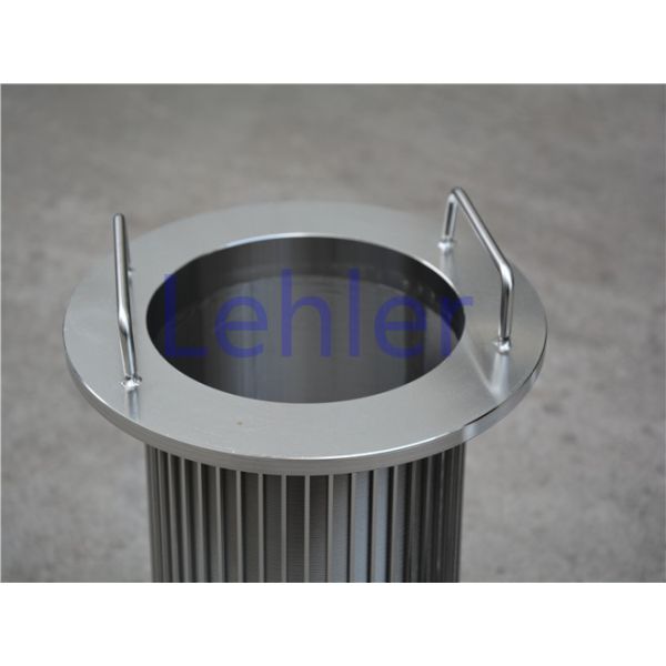 Lehler Wedge Wire Filter Elements High - Precision Slot Opening Dia 168mm