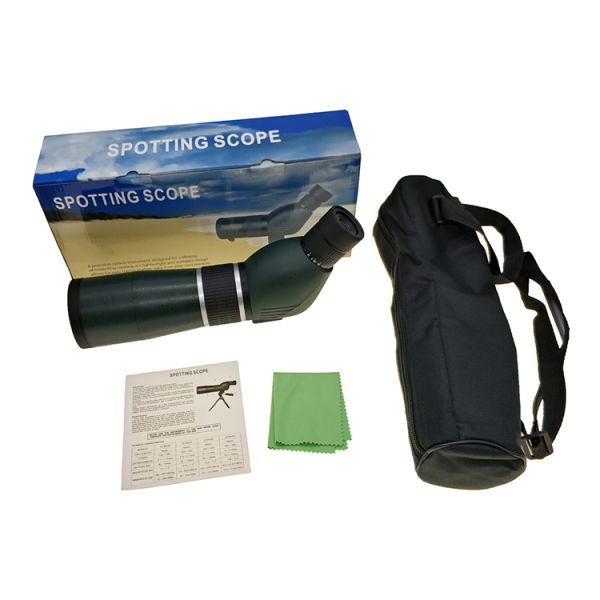 Portable High Definition 15-45x60 Compact Spotting Scope With Tripod Collar