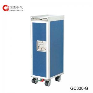 China Aviation Half Size Airplane Food Container Airline Service Cart & Trolley on sale
