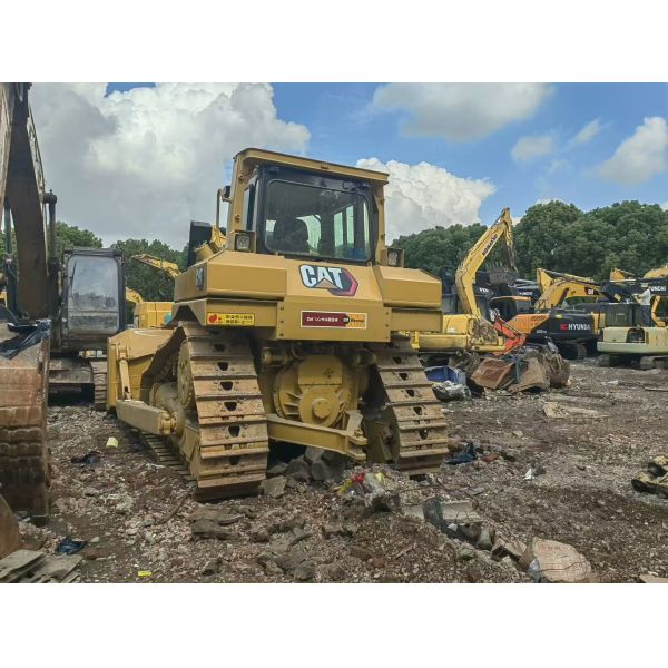Original Japan Visibility Used Crawler Bulldozer Safety Operation CAT D6R LGP Dozer