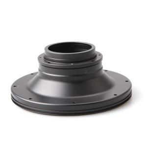 China Custom CNC Milling Services Black Coating CNC Machining Turning Aluminum Parts on sale