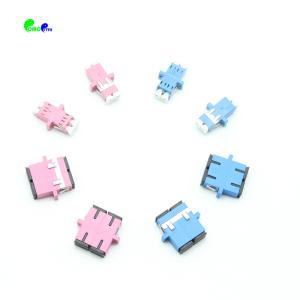 Best SC Duplex Reinforced TF Type Fiber Optic Adapter With Full Flange Plastic wholesale