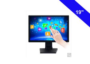 China 6 Points Infrared Interactive LCD Touch Screen Monitor with VGA/HDMI input ports on sale