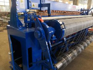 Best PLC Compaction Wire Mesh Manufacturing Machine 1.2m Mesh Width wholesale