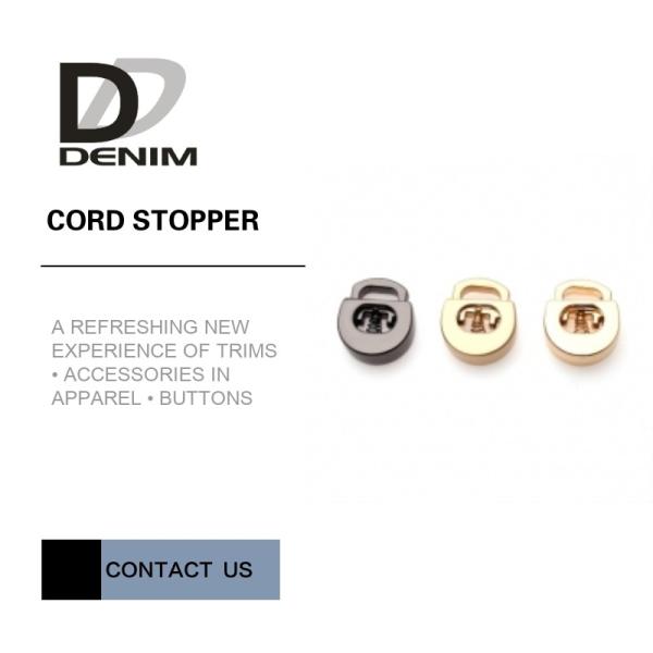 Cheap Fashion Hoodie Drawstring Stopper , Single Cord Locks For Clothing for sale