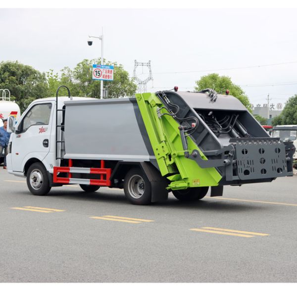 3CBM Dongfeng Compactor Garbage Truck Mini 4x2 Rubbish Collection Truck