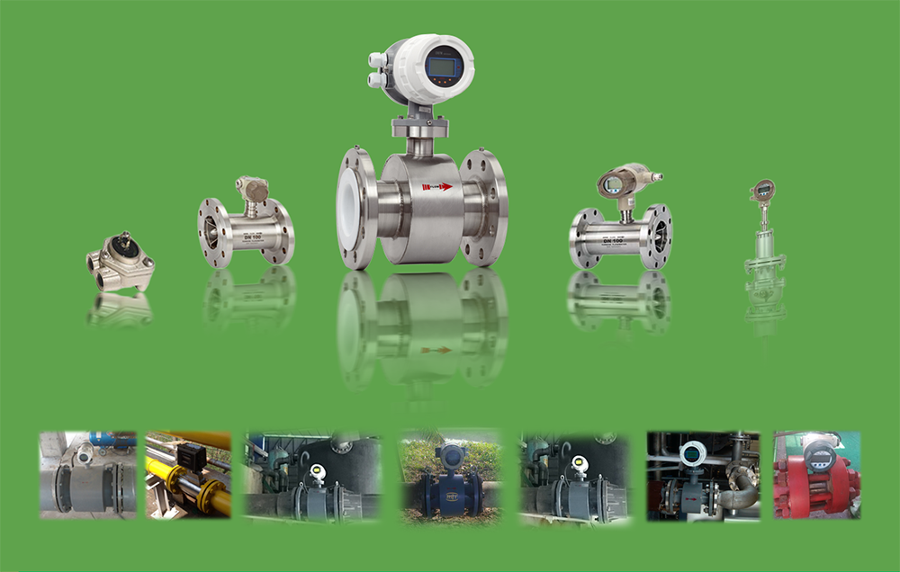 Stainless Steel Turbine Fuel / Diesel Flow Meter 24VDC with communication RS485 or MODBUS