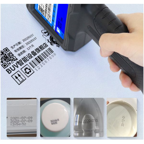 Food Shop Tij Handheld 12.7mm Expiry Date and Production Coding Printer Coding Machine