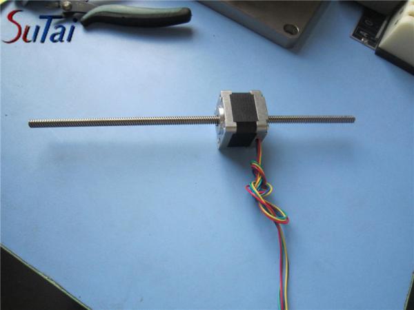 Cheap 3D Printer 35H Through type linear stepper motor , Linear Actuator Motor With Lead Screw for sale