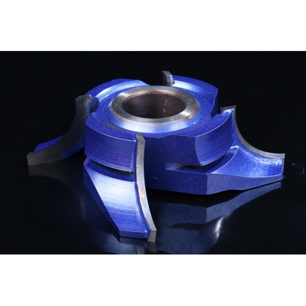 High Precision Wood Profile Cutter , Blue Color Quarter Round Cutter