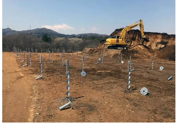 Hot DIP Galvanized Helical Anchors Piles Screw Piles