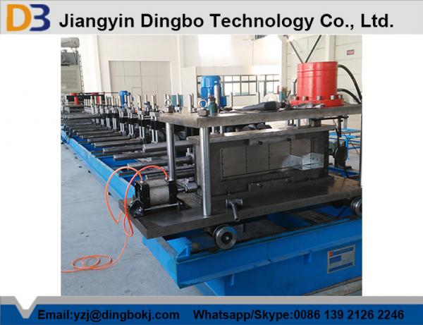 Cheap High Technology Automatic Cable Tray Roll Forming Machine For Purlin for sale