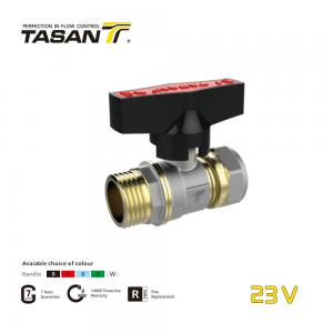 China Manual Tasan Valves T Handle Ball Valve For Multilayer Pipe 23V on sale