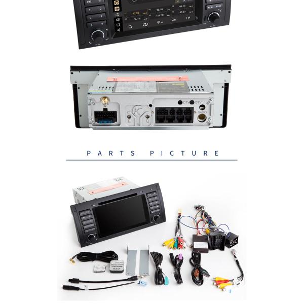 32 GB Bmw X5 E53 Dvd Player , Built - In 3G WIFI Car Stereo Dvd Player