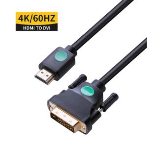China DVI To HDMI-Compatible Cable 4k 60Hz DVI Cable For Projector PS4 Xbox Computer on sale