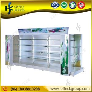 Best Cosmetic display stand with acrylic advertising box for cosmetic product display wholesale