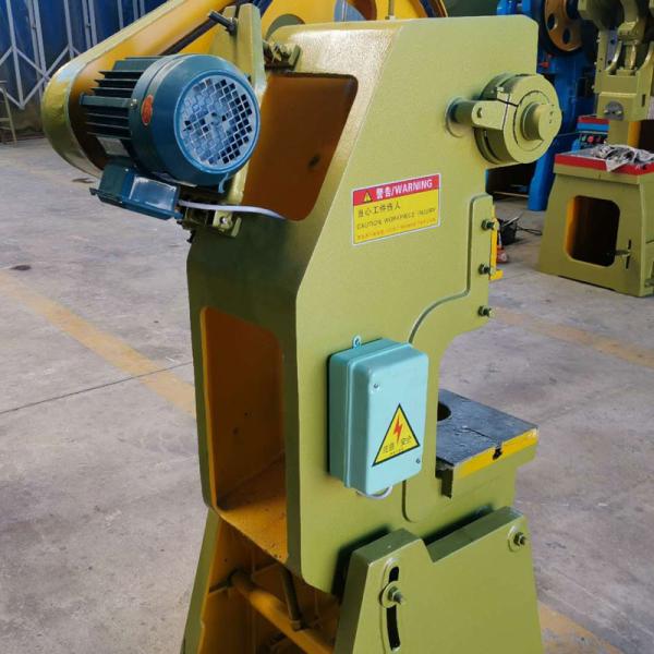 1.5kw Automatic Die Punching Machine 300mm Small 10 Ton Power Press Machine 400*650mm