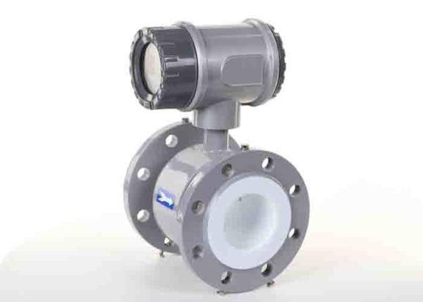 Cheap Flanged Magnetic Inductive Flow Meter GPRS Communication Remotely Read for sale