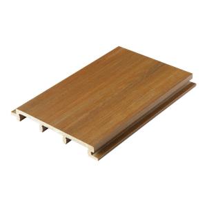 Custom Wood Plastic Composite Wall Panel Cladding Weather Resistance ISO