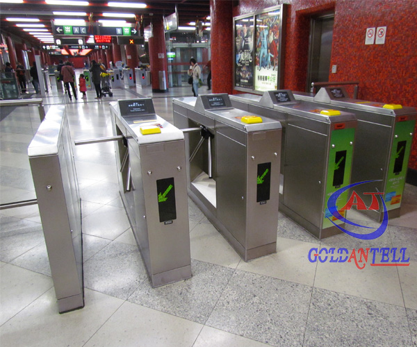 Amusement Park Barcode Scanner Turnstile