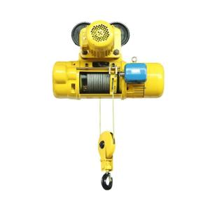 10T Wireless Remote Control Electric Steel Wirerope Hoist For I Beam Or Crane