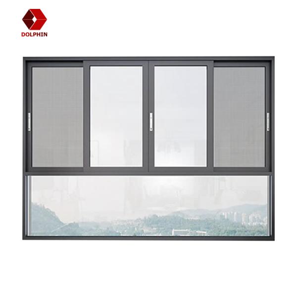 House Aluminium Frame Sliding Window Electrophoresis Sliding Balcony Window