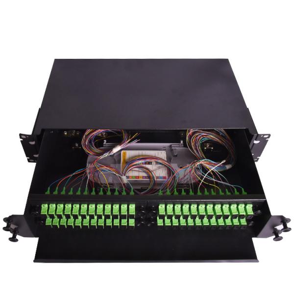 72 Core Ports Rack Mount ODF Fiber Optic Patch Panel