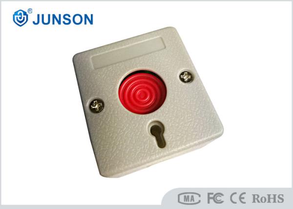 Cheap Smallest Panic Exit Push Button ABS Materials Sandblast Finishing With Key Reset for sale