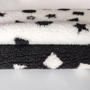 China 150D 288F 650gsm Sherpa Fleece Fabric By The Yard on sale