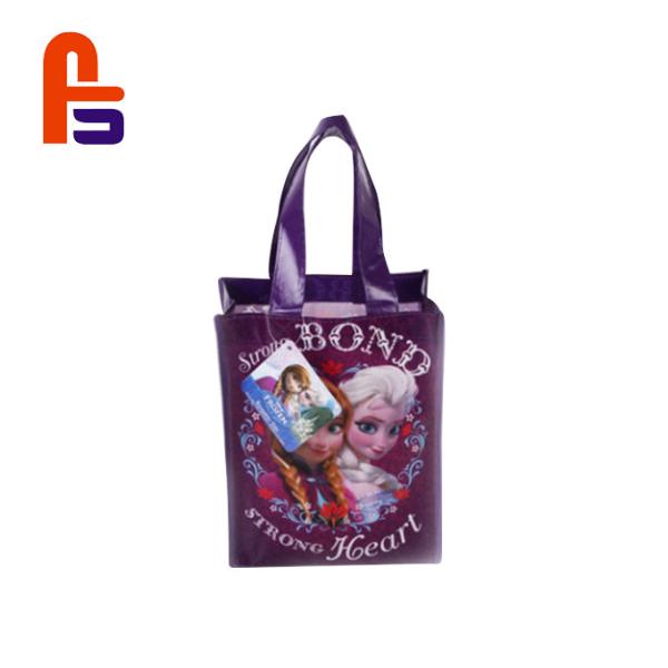 Cheap Animated Type WomensTote Bags Popular Tote Environmental Friendly Material Fabric Shopping Bag for sale