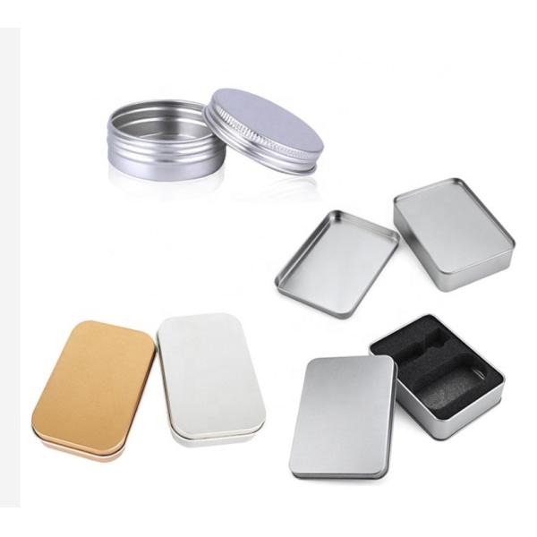 MSDS 0.18mm Tickness Iron Tea Tin Boxes Pencil Candy Gift Packing