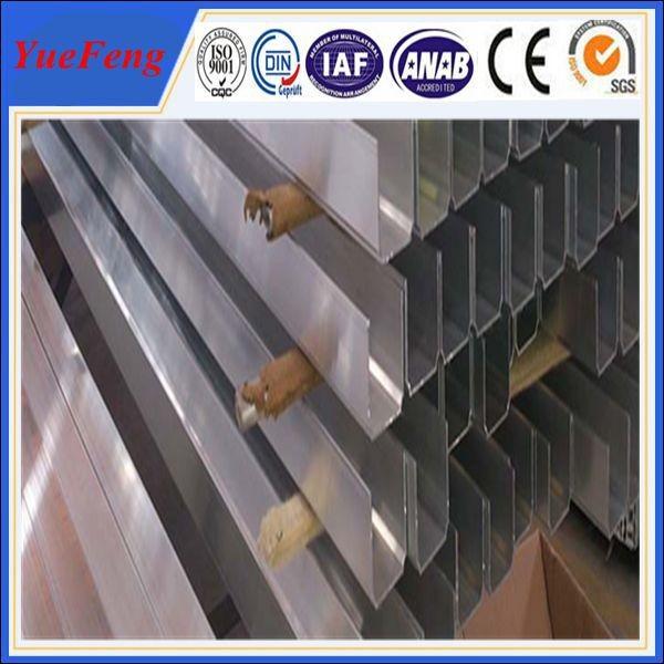 Cheap u-shapes profil aluminum extrusion manufacture, industrial aluminum extrusion in china for sale
