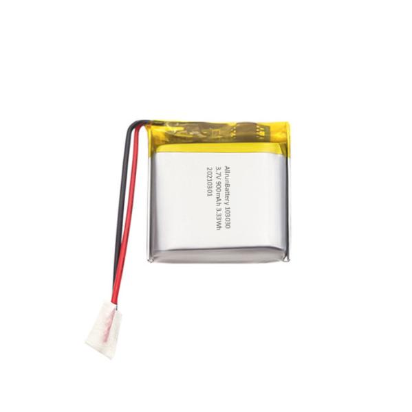 Cheap Square Lithium Polymer Battery Pack 3.7 V 900mAh Li Po Battery for sale