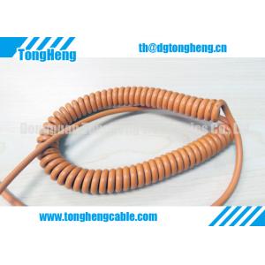Best High Strength Copper Spiral Wrapped Yellow Retractable Cable wholesale