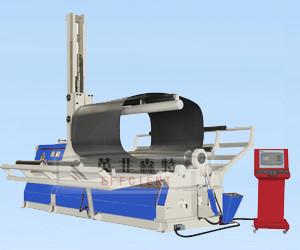 Cheap Servo CNC Auto 4 Roll Plate Bending Machine For Elliptical Triangular Cylinder for sale